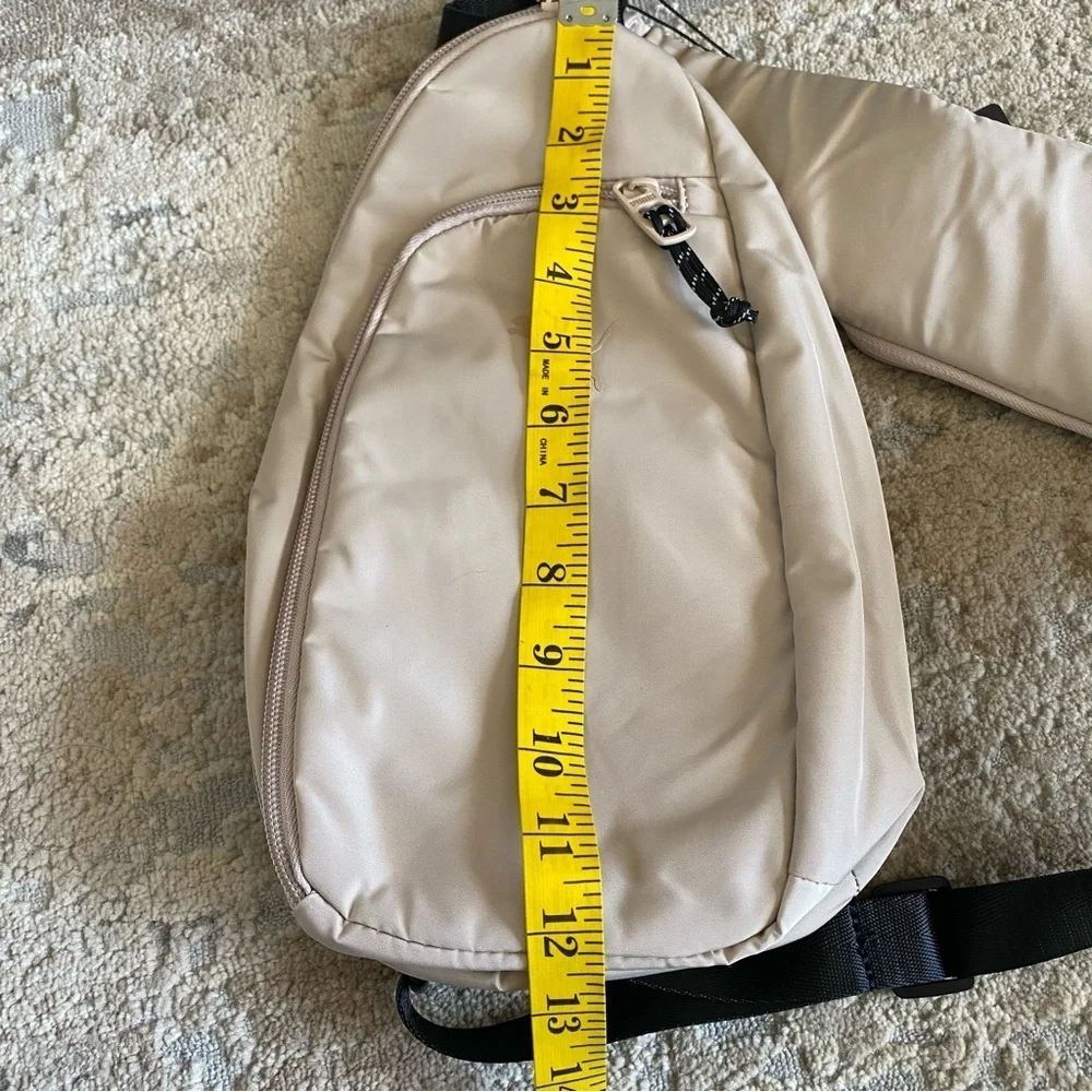 Puma NWT Evercat Myriad Slingback Light Beige Cross Body Back Pack Purse Unisex